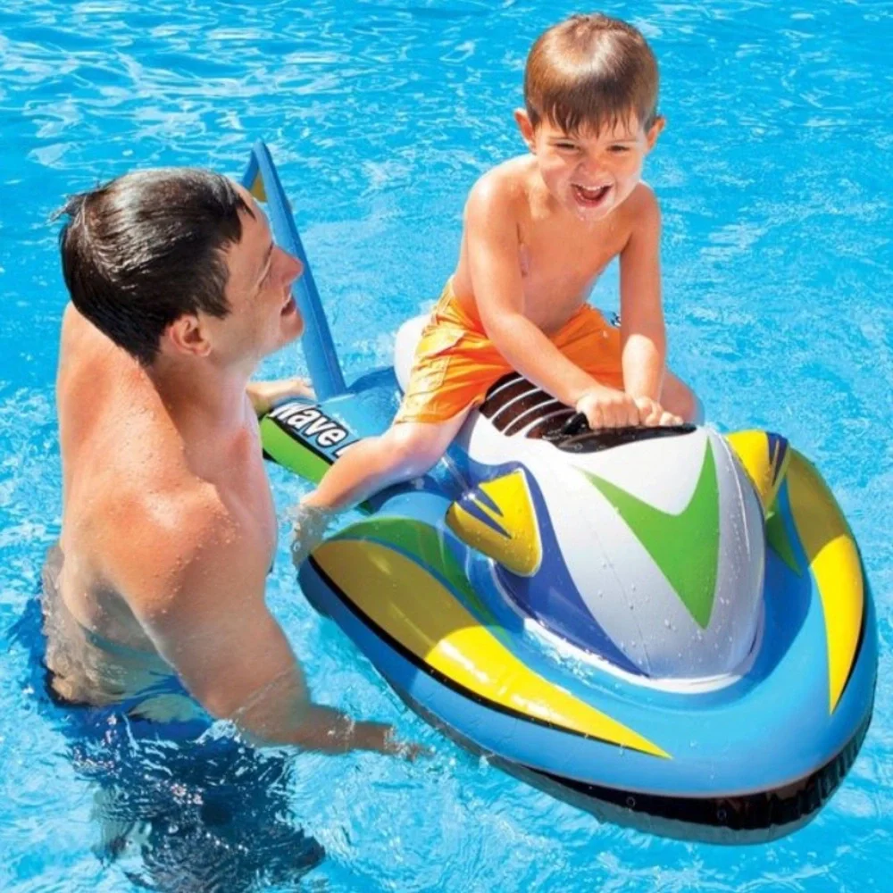 Intex Wave Rider Ride-On Pool Beach Float - Picture 8 of 11